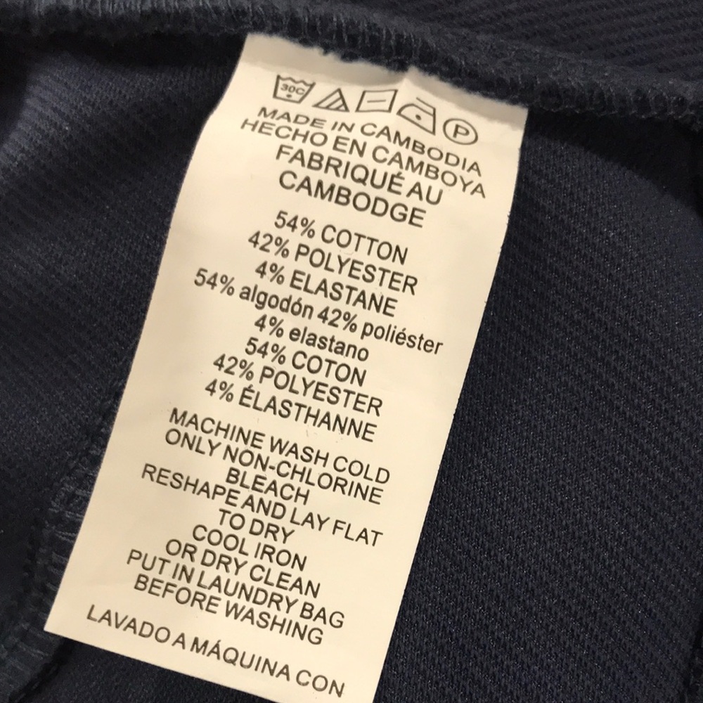MICHAEL Michael Kors Women Pants Size L Midnight Blue - Picture 6 of 12